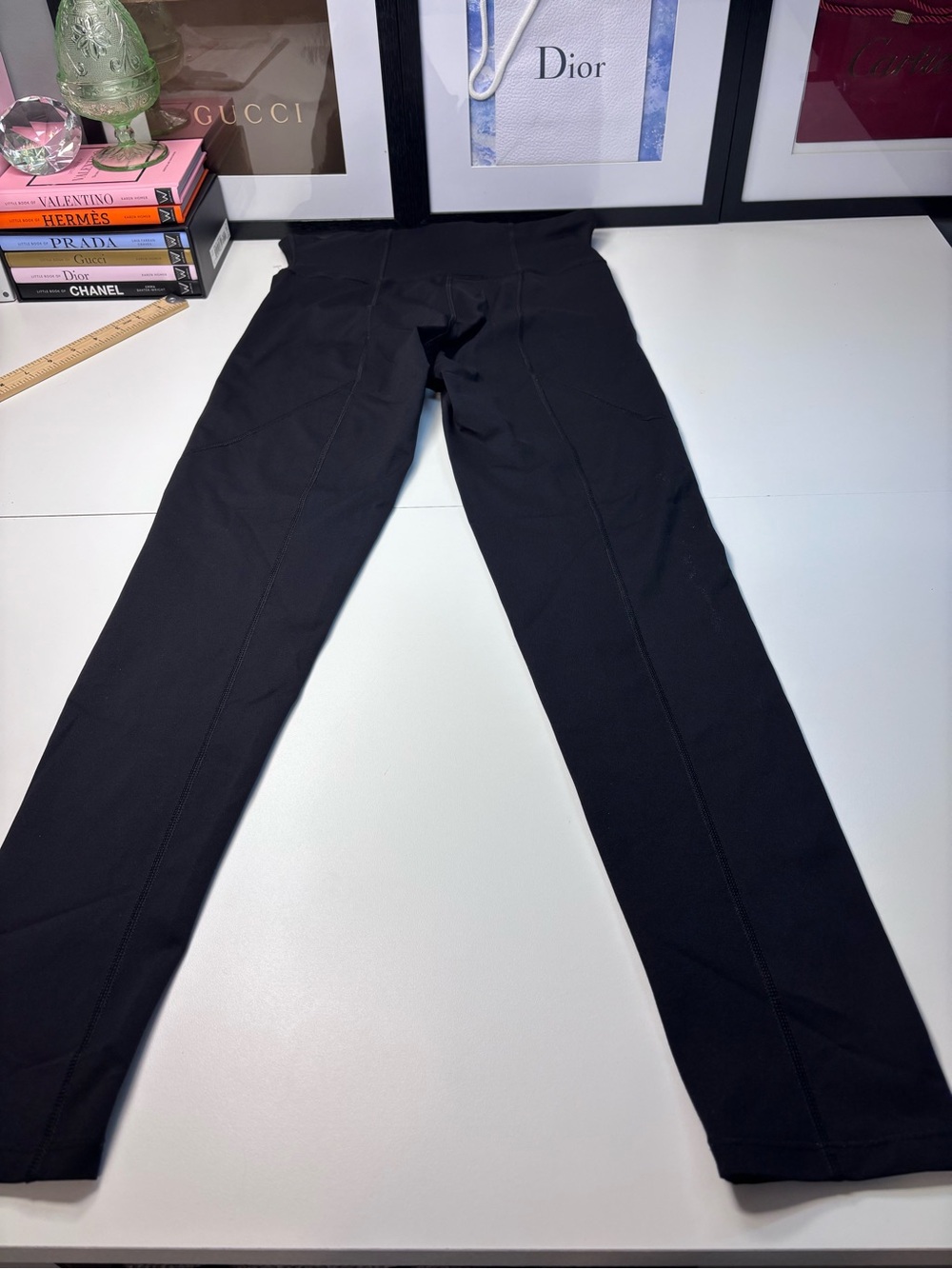 SPANX Black High-Waist Leggings - Picture 3 of 15